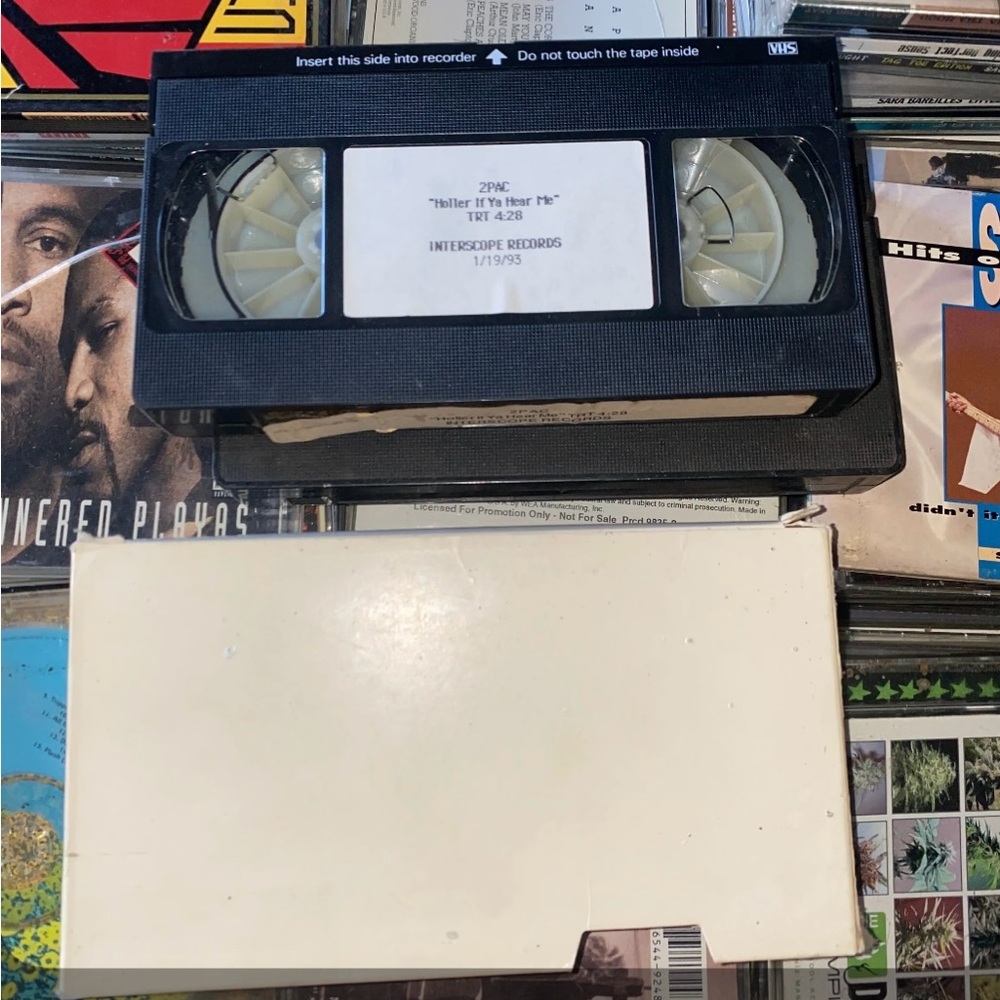 2pac holler if you hear me vhs used